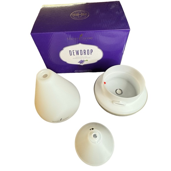 Young Living DEW DROP Essential Oil Ultrasonic Home Diffuser NEW In Box - Picture 3 of 6